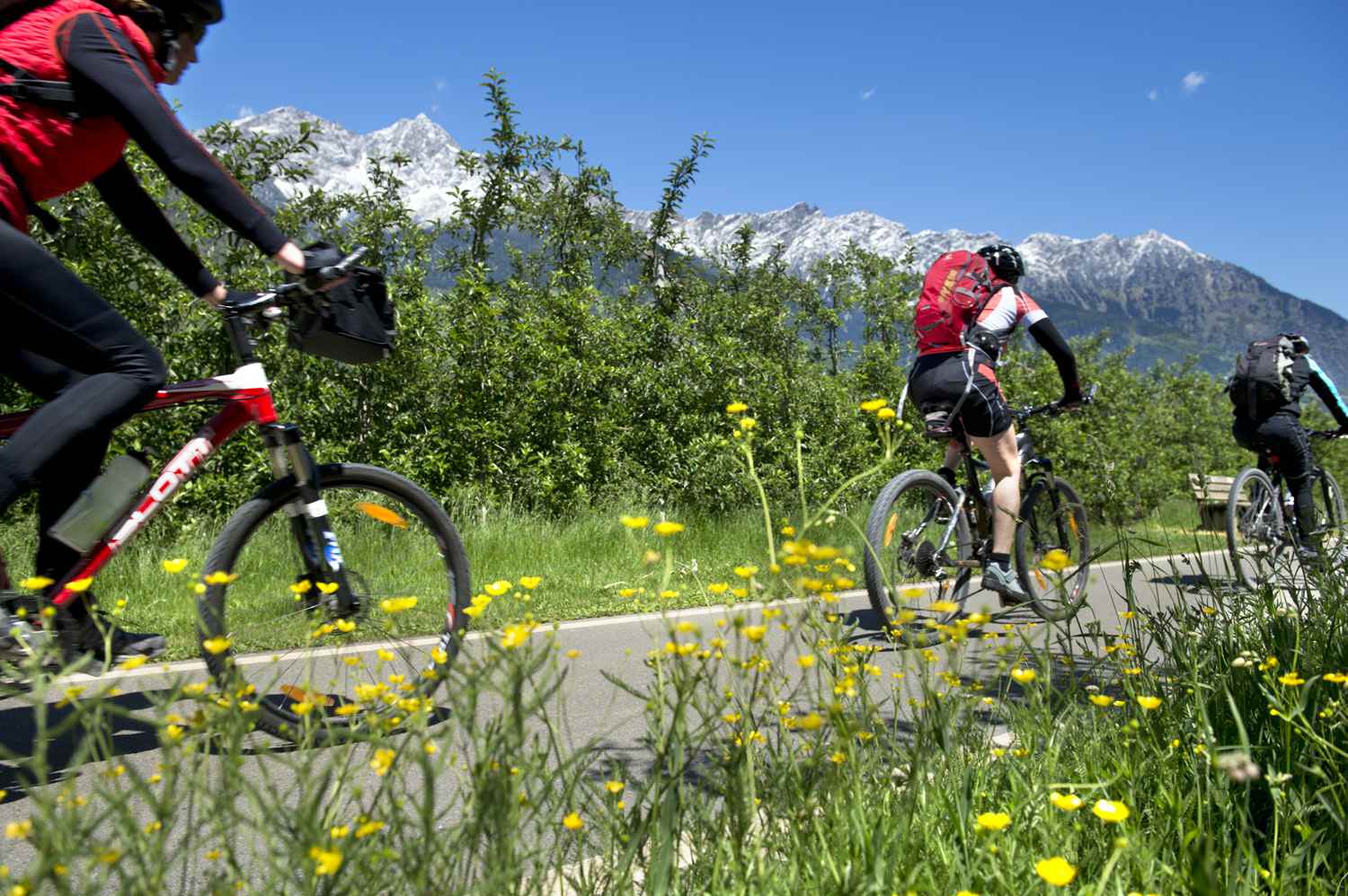 radfahren mountainbike partschins meran